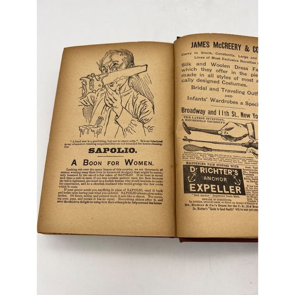 Antique Book Robert Elsmere by Mrs Humphrey Ward Singer Sewing Machines - Picture 10 of 12